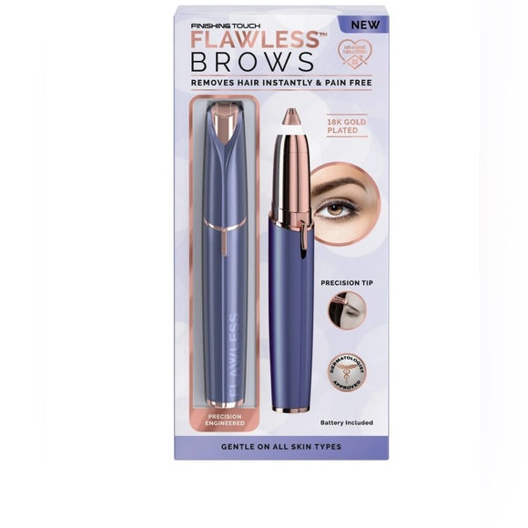 finishing touch Other - Finishing Touch Flawless Brows silver precision tip 18k gold plated pain…